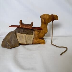 Willow Tree Nativity Shepard and Stable Animals Camel 2002 Susan Lordi